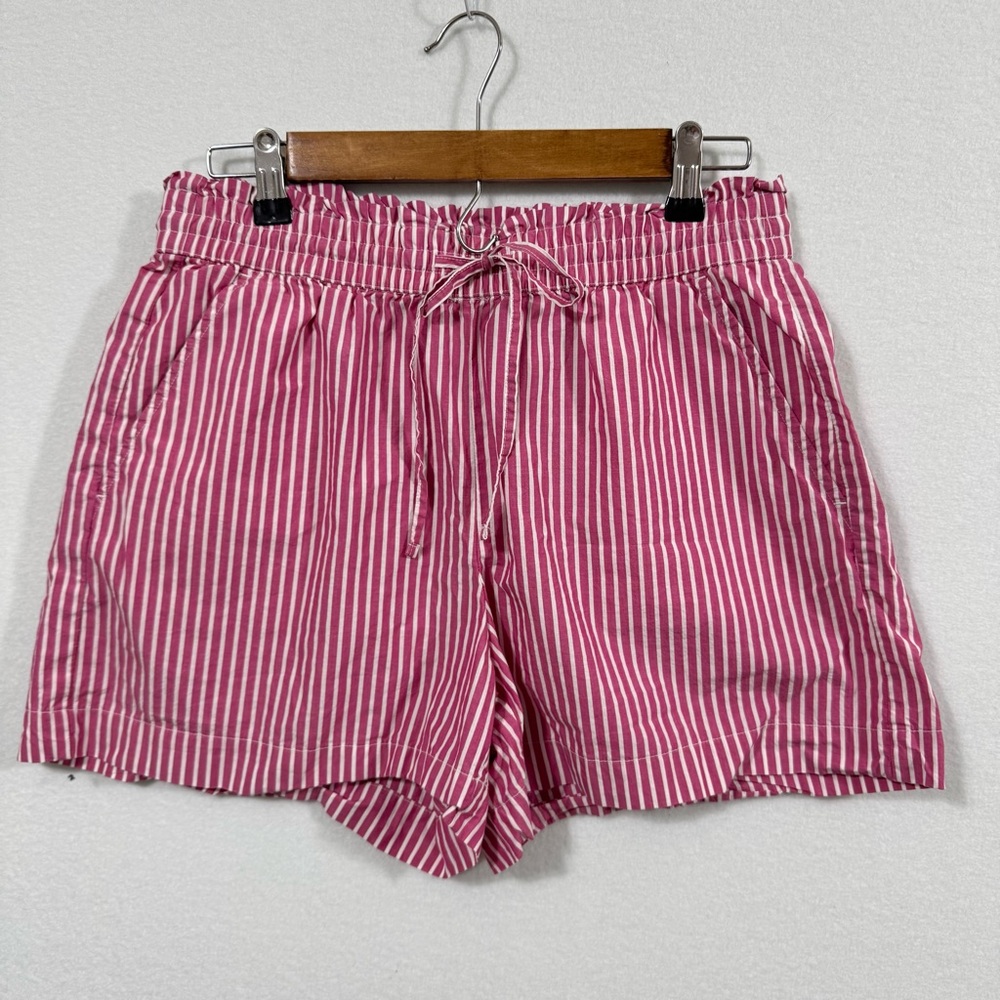 Loft Striped Pink Women's Shorts Size S